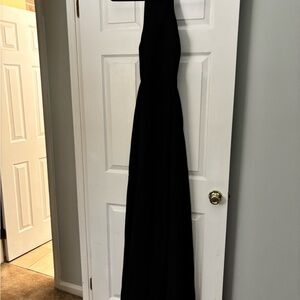 Azazie Black Maxi Dress